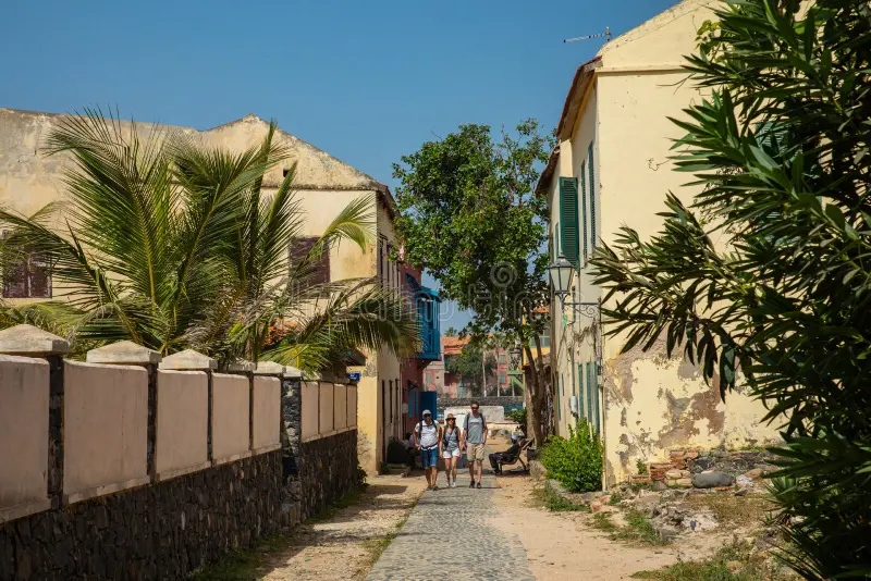 Village traditionnel sénégalais